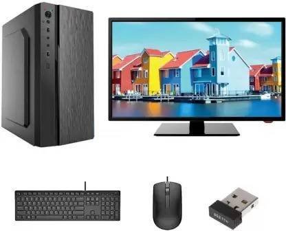 INTECHVISION Intel Core i5 (8 GB / 500 GB / Windows 11) Assembled Desktop Computer??(19 inch Display)
