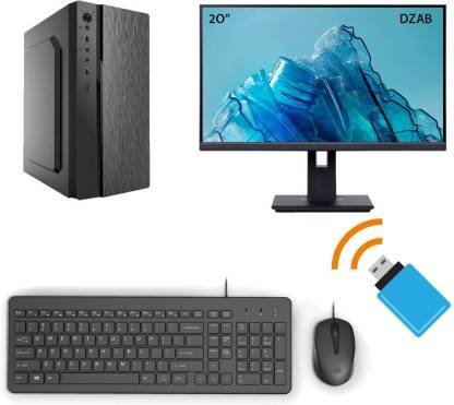 DZAB Intel Core i7 (8 GB DDR3/512 GB SSD/Windows 10 Home/1 GB Onboard/20 Inch Screen/D-i726008GB512SSD20LED)??(Black)
